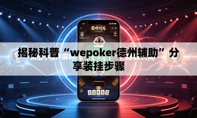 揭秘科普“wepoker德州辅助	”分享装挂步骤
