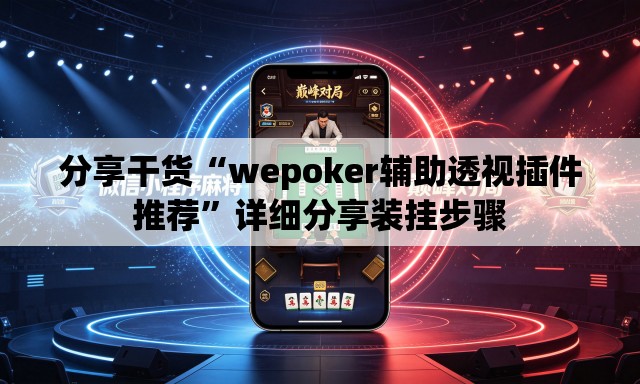 分享干货“wepoker辅助透视插件推荐”详细分享装挂步骤
