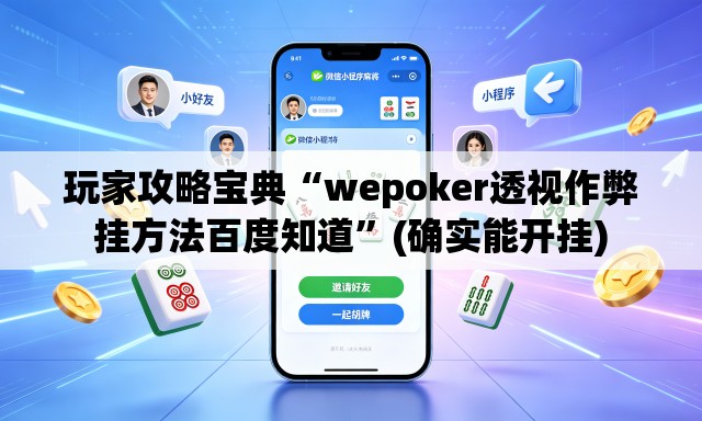 玩家攻略宝典“wepoker透视作弊挂方法百度知道”(确实能开挂)