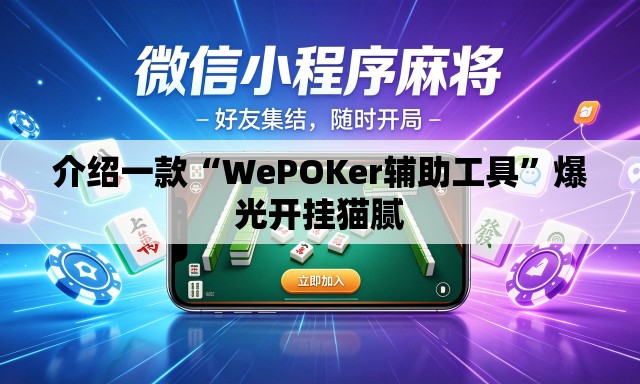 介绍一款“WePOKer辅助工具”爆光开挂猫腻
