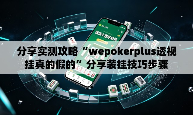 分享实测攻略“wepokerplus透视挂真的假的	”分享装挂技巧步骤