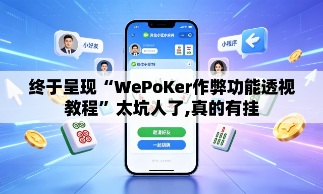 终于呈现“WePoKer作弊功能透视教程”太坑人了,真的有挂