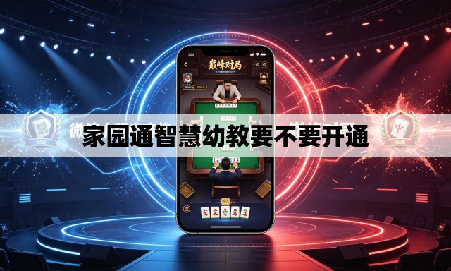 家园通智慧幼教要不要开通