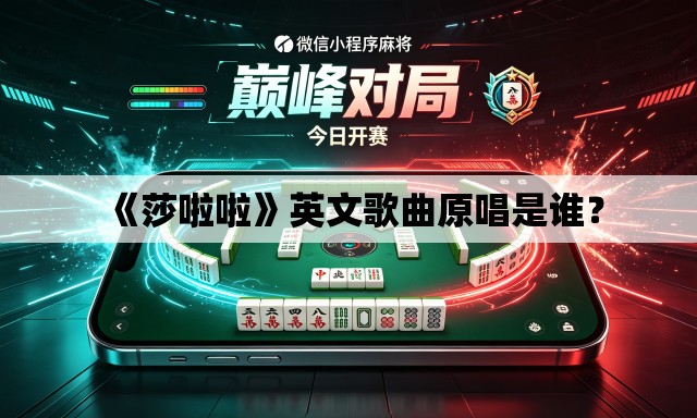 《莎啦啦》英文歌曲原唱是谁? 《莎啦啦》英文歌曲原唱是谁?