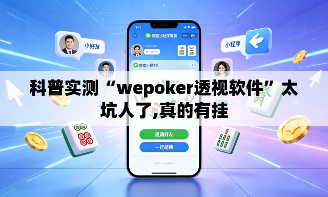 科普实测“wepoker透视软件”太坑人了,真的有挂