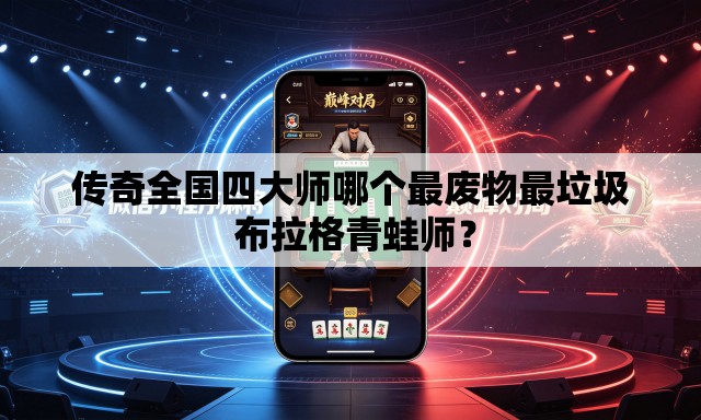 传奇全国四大师哪个最废物最垃圾 布拉格青蛙师? 传奇全国四大师哪个最废物最垃圾 布拉格青蛙师?