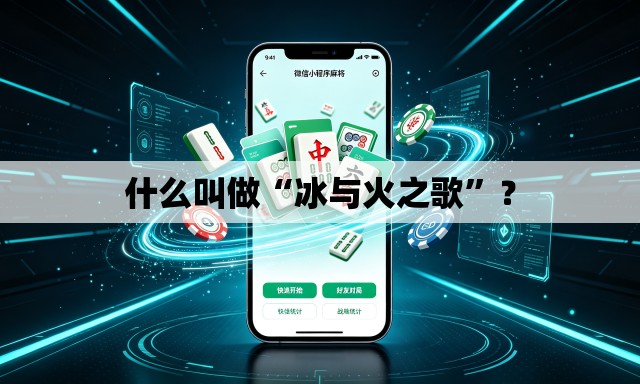 什么叫做“冰与火之歌”？