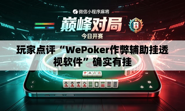 玩家点评“WePoker作弊辅助挂透视软件”确实有挂