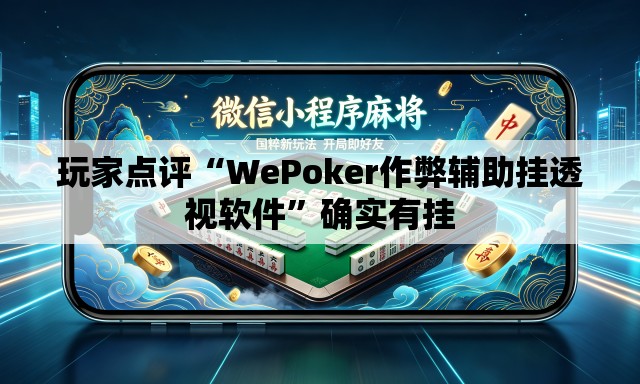 玩家点评“WePoker作弊辅助挂透视软件”确实有挂
