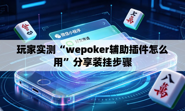 玩家实测“wepoker辅助插件怎么用”分享装挂步骤