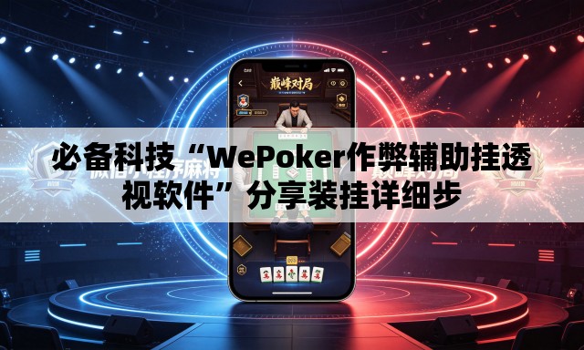 必备科技“WePoker作弊辅助挂透视软件”分享装挂详细步