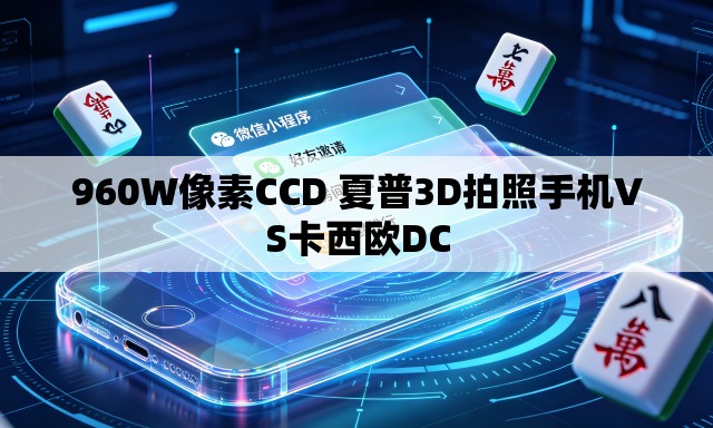 960W像素CCD 夏普3D拍照手机VS卡西欧DC