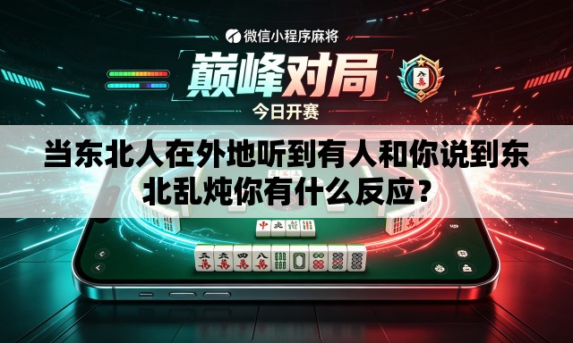 当东北人在外地听到有人和你说到东北乱炖你有什么反应？