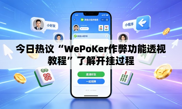 今日热议“WePoKer作弊功能透视教程”了解开挂过程