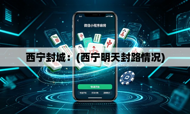 西宁封城：(西宁明天封路情况)