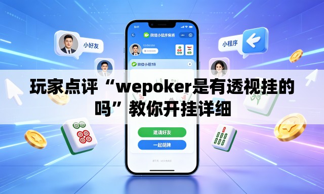 玩家点评“wepoker是有透视挂的吗”教你开挂详细