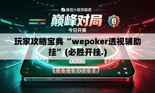 玩家攻略宝典“wepoker透视辅助挂”(必胜开挂.)