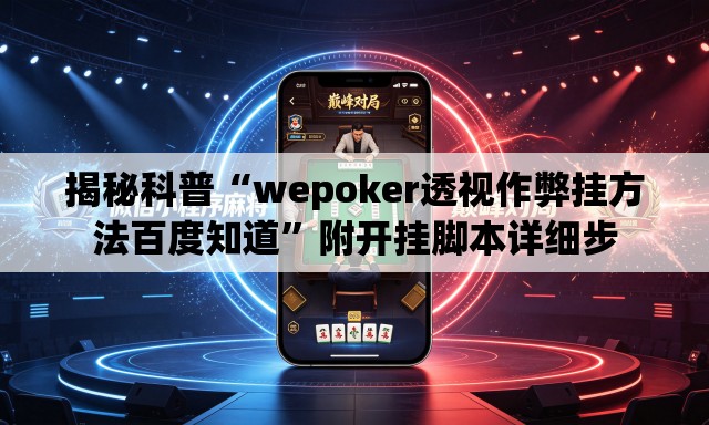 揭秘科普“wepoker透视作弊挂方法百度知道	”附开挂脚本详细步