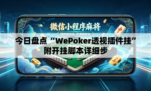 今日盘点“WePoker透视插件挂	”附开挂脚本详细步