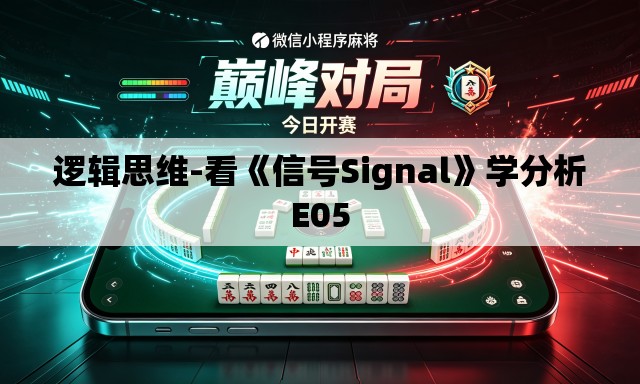 逻辑思维-看《信号Signal》学分析E05