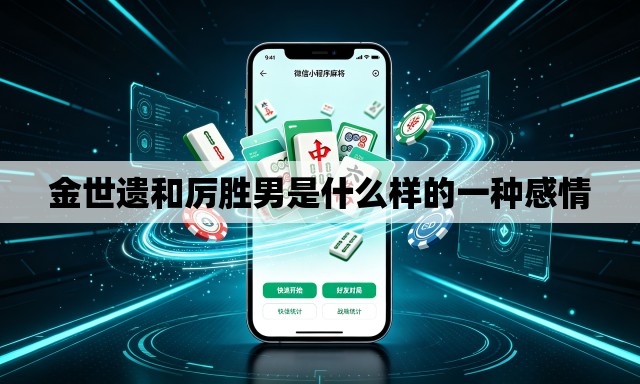 金世遗和厉胜男是什么样的一种感情 金世遗和厉胜男是什么样的一种感情