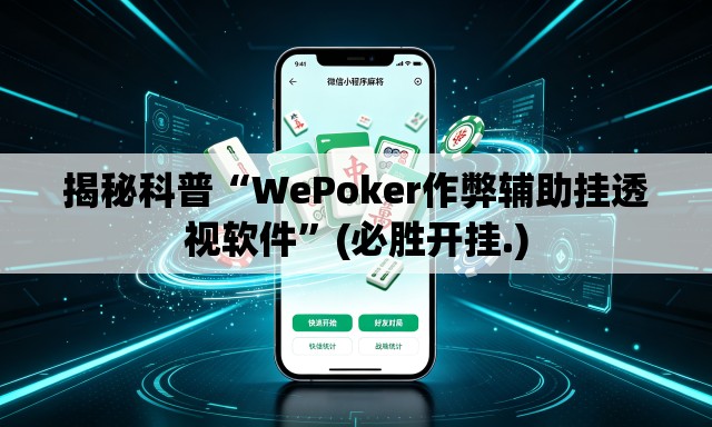 揭秘科普“WePoker作弊辅助挂透视软件”(必胜开挂.)