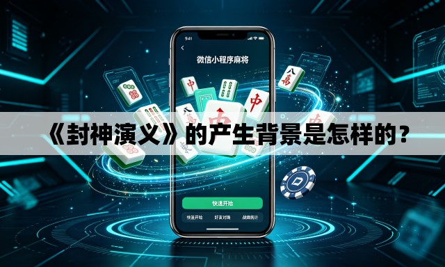 《封神演义》的产生背景是怎样的? 《封神演义》的产生背景是怎样的?