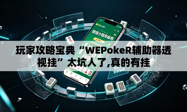玩家攻略宝典“WEPokeR辅助器透视挂	”太坑人了,真的有挂