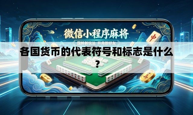 各国货币的代表符号和标志是什么？