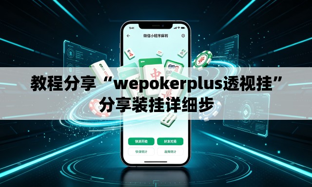 教程分享“wepokerplus透视挂”分享装挂详细步
