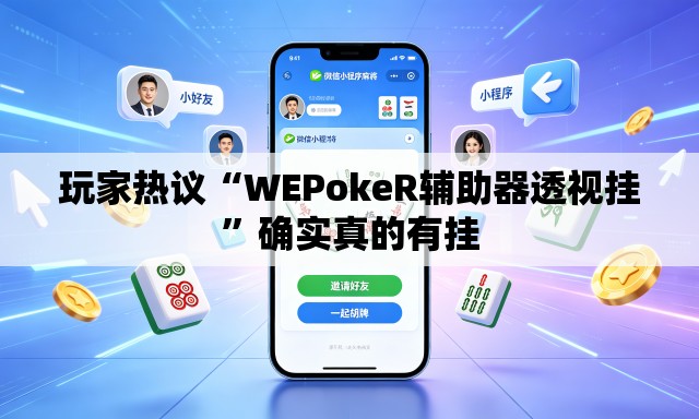 玩家热议“WEPokeR辅助器透视挂”确实真的有挂
