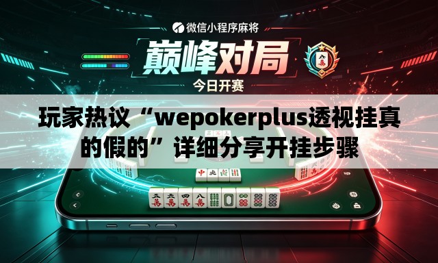 玩家热议“wepokerplus透视挂真的假的”详细分享开挂步骤