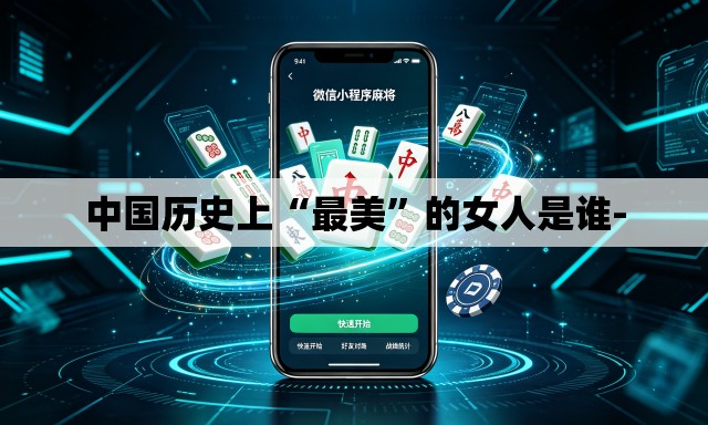 中国历史上“最美	”的女人是谁-