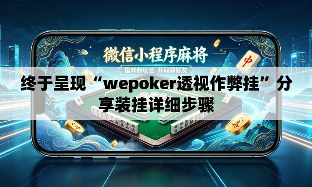 终于呈现“wepoker透视作弊挂”分享装挂详细步骤