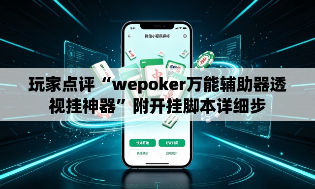 玩家点评“wepoker万能辅助器透视挂神器	”附开挂脚本详细步