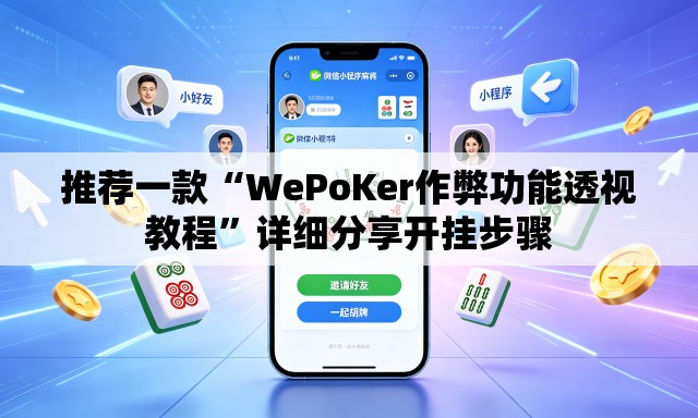 推荐一款“WePoKer作弊功能透视教程”详细分享开挂步骤