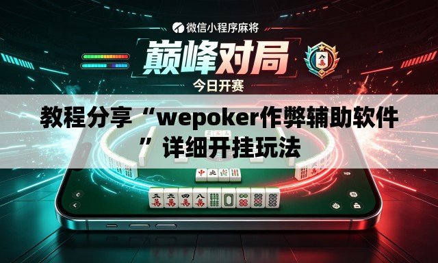 教程分享“wepoker作弊辅助软件”详细开挂玩法