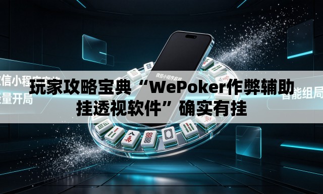 玩家攻略宝典“WePoker作弊辅助挂透视软件”确实有挂