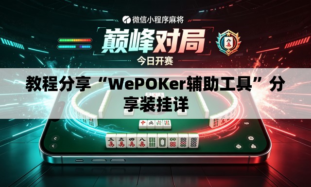 教程分享“WePOKer辅助工具”分享装挂详