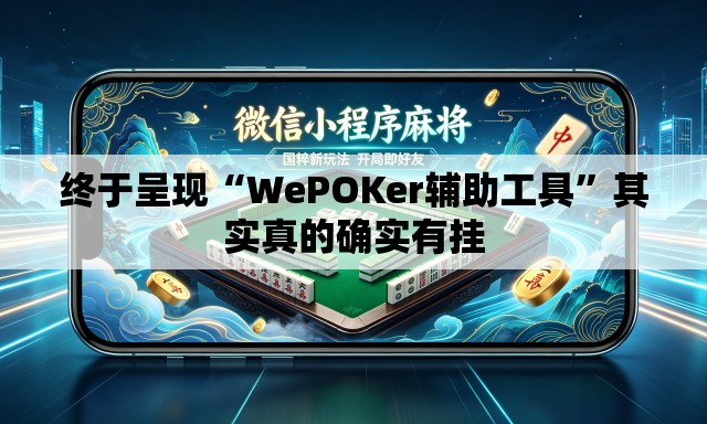 终于呈现“WePOKer辅助工具”其实真的确实有挂