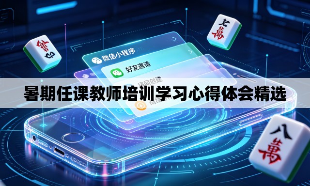 暑期任课教师培训学习心得体会精选 暑期任课教师培训学习心得体会精选