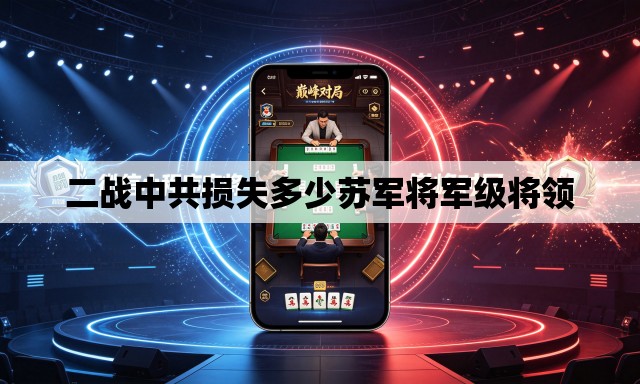二战中共损失多少苏军将军级将领 二战中共损失多少苏军将军级将领