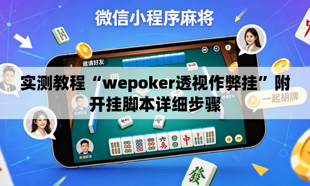 实测教程“wepoker透视作弊挂	”附开挂脚本详细步骤