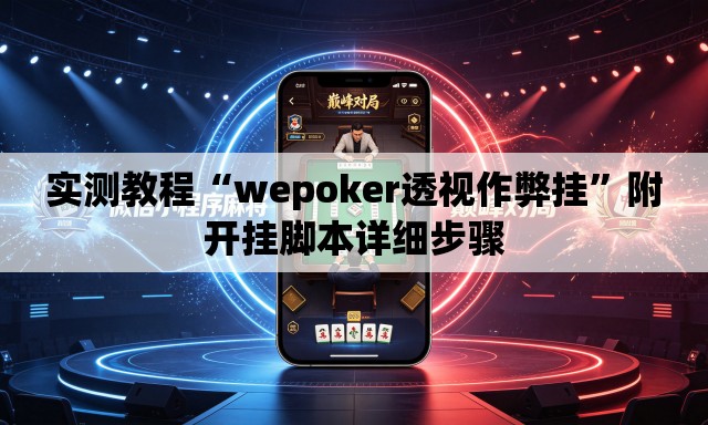 实测教程“wepoker透视作弊挂”附开挂脚本详细步骤
