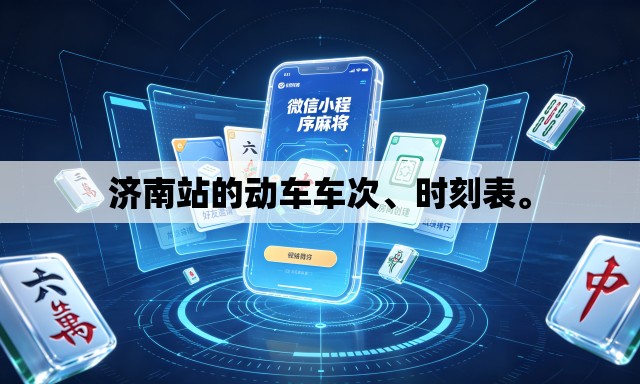 济南站的动车车次	、时刻表。