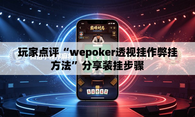 玩家点评“wepoker透视挂作弊挂方法	”分享装挂步骤