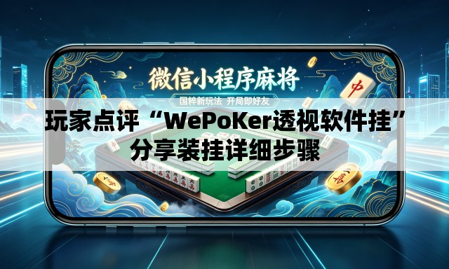 玩家点评“WePoKer透视软件挂”分享装挂详细步骤