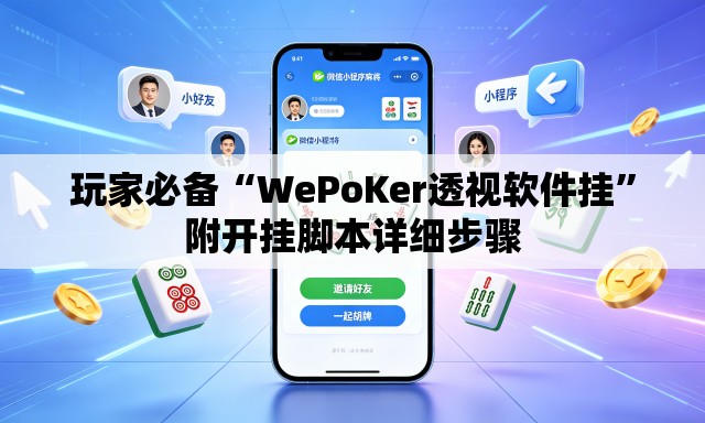 玩家必备“WePoKer透视软件挂”附开挂脚本详细步骤