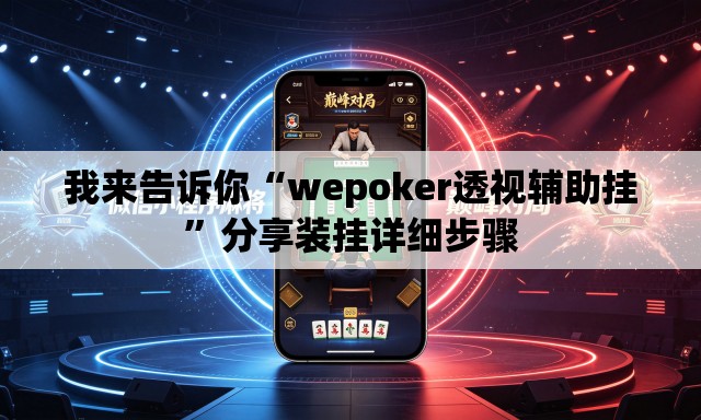我来告诉你“wepoker透视辅助挂	”分享装挂详细步骤