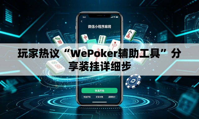 玩家热议“WePoker辅助工具”分享装挂详细步